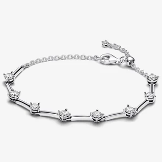 Pandora ezüst szikrázó köves karlánc - 593009C01-16 Pandora ezüst szikrázó köves karlánc - 593009C01-16