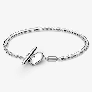 Pandora szíves T-kapcsos karkötő - 599285C00-16 Pandora szíves T-kapcsos karkötő - 599285C00-16