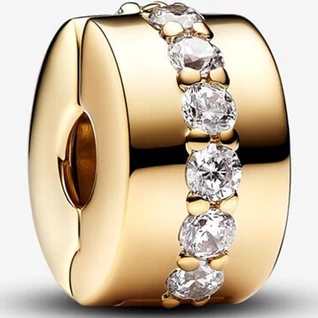 Pandora arany szikrázó sor klip  - 761972C01