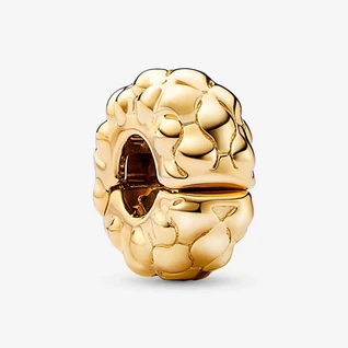 Pandora szegecselt mintás arany klip - 762716C00