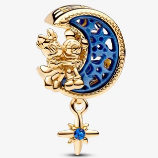 Pandora Disney Mickey & Minnie arany hold  charm - 762956C01