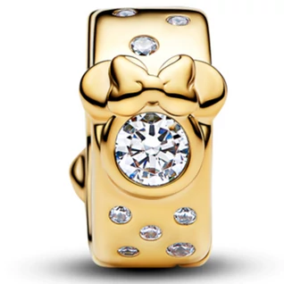 Pandora Disney sárga arany Mickey & Minnie egér klip - 764130C01