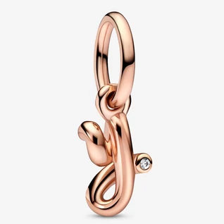 Pandora rozé Y betű függő - 782458C01