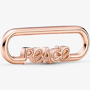 Pandora ME Peace feliratú láncszem - 789698C00 Pandora ME Peace feliratú láncszem - 789698C00