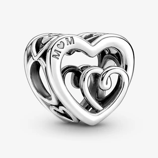 Pandora egymásba fonodó végtelen szívek charm - 790800C00 Pandora egymásba fonodó végtelen szívek charm - 790800C00