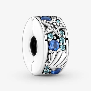 Pandora trópusi tengeri csillag és kagyló klip - 791678C01