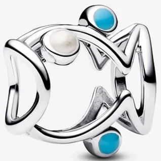 Pandora áttört hal charm - 793819C01