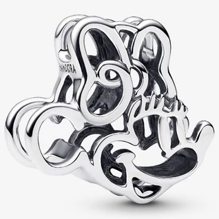 Pandora Disney Minnie egér áttört ezüst charm - 793908C00 Pandora Disney Minnie egér áttört ezüst charm - 793908C00