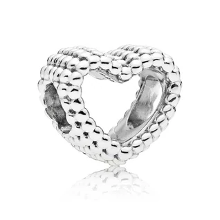 Pandora gyöngyös szív charm - 797516 Pandora gyöngyös szív charm - 797516