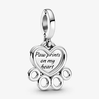 Pandora szív és tappancs függő - 799360C00