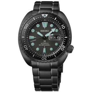 Seiko férfi óra - SRPK43K1 - Prospex Black Series Night Vision Turtle Diver