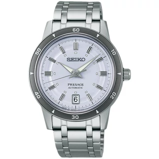 Seiko férfi óra - SRPL73J1 - Presage Style 60s in Silvery Violet