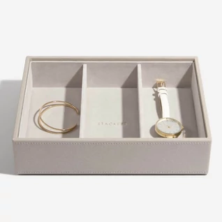 Stackers drapp színű classic 3 fakkos tálca - 73751