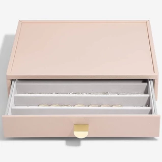 Stackers púder rózsaszín fiókos ékszertartó doboz - 75881
