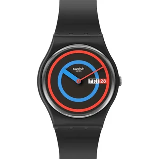 Swatch unisex óra - SO28B706 - Circling Black Swatch unisex óra - SO28B706 - Circling Black