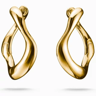Thomas Sabo sárga arany organikus karika fülbevaló - CR754-413-39 - Natural Beauty Thomas Sabo sárga arany organikus karika fülbevaló - CR754-413-39 - Natural Beauty