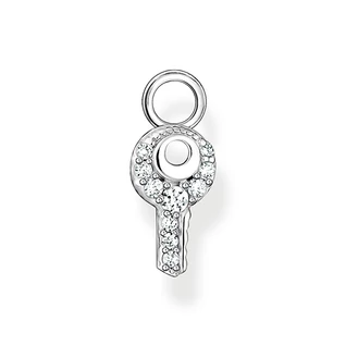 Thomas Sabo ezüst kulcs fülbevaló medál - EP015-051-14 Thomas Sabo ezüst kulcs fülbevaló medál - EP015-051-14