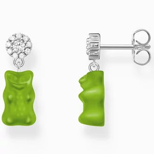 Thomas Sabo ezüst fülbevaló lógó zöld Haribo gumimacival - H2330-052-6 Thomas Sabo ezüst fülbevaló lógó zöld Haribo gumimacival - H2330-052-6