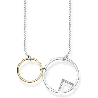 Thomas Sabo bicolor összekapcsolódó körök nyaklánc - KE1753-414-7-L55