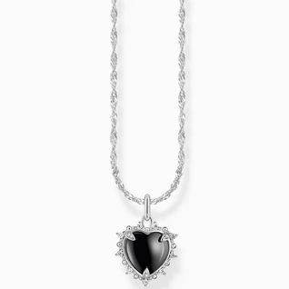 Thomas Sabo nyaklánc fekete cirkónia szív medállal - KE2297-643-11-L45V Thomas Sabo nyaklánc fekete cirkónia szív medállal - KE2297-643-11-L45V
