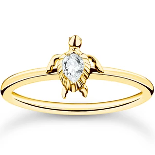 Thomas Sabo teknősbéka gyűrű - TR2401-414-14-48 Thomas Sabo teknősbéka gyűrű - TR2401-414-14-48