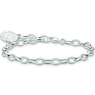 Thomas Sabo Charmista Coin ezüst karkötő - X0287-007-21-L15 Thomas Sabo Charmista Coin ezüst karkötő - X0287-007-21-L15