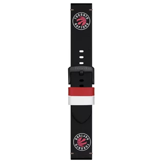 Tissot NBA Toronto Raptorsfekete bőr óraszíj 22 mm Tissot NBA Toronto Raptorsfekete bőr óraszíj 22 mm