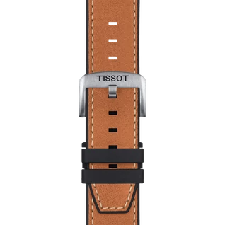 Tissot barna bőr és szilikon óraszíj 23 mm Tissot barna bőr és szilikon óraszíj 23 mm