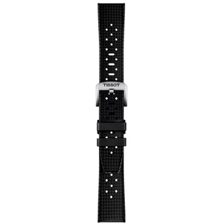 Tissot fekete szilikon óraszíj 20 mm Tissot fekete szilikon óraszíj 20 mm