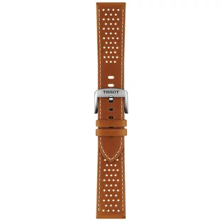 Tissot barna bőr óraszíj 22 mm Tissot barna bőr óraszíj 22 mm
