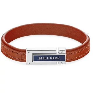 Tommy Hilfiger barna bőr férfi karkötő - 2790560
