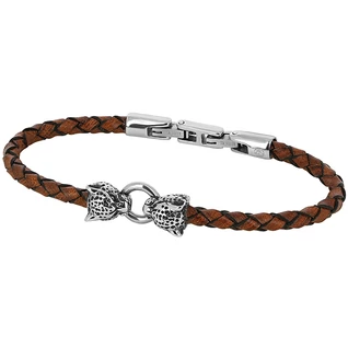 Zeades férfi karkötő - ZMB02612 - Leopard