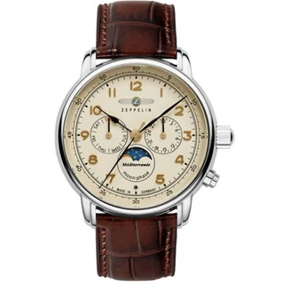 Zeppelin férfi óra  - 9636-5 - Méditerranée Moonphase