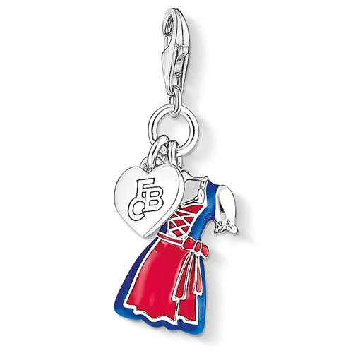 Thomas Sabo Fcb Dirndl charm - FCB_0026-664-10