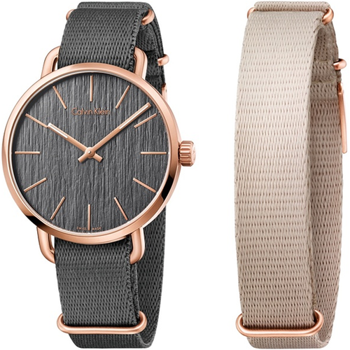 Calvin Klein férfi óra + ajándék szíj - K7B216P3 - Even