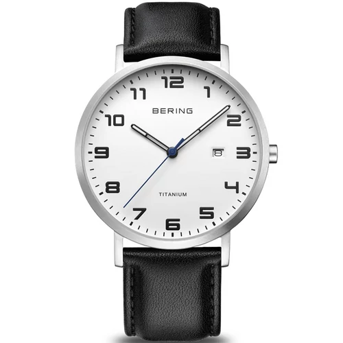 Bering férfi óra  - 18640-404 - Titanium
