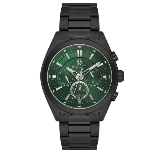 Bigotti Milano Raffinato Gunmetal férfi karóra - BG110631-5