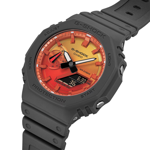 Casio férfi óra - GA-2100FL-8AER - G-Shock