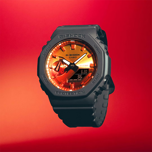 Casio férfi óra - GA-2100FL-8AER - G-Shock