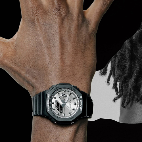 Casio férfi óra - GA-2100SB-1AER - G-Shock CasiOak Carbon Core