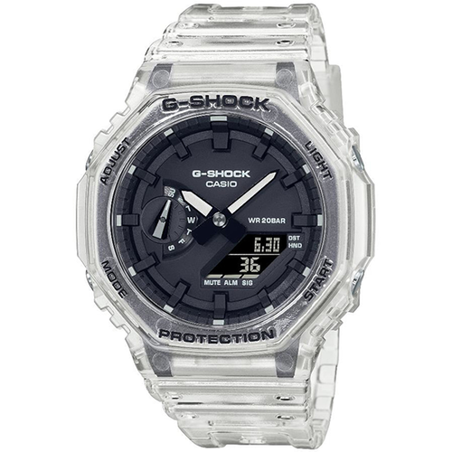 Casio férfi óra - GA-2100SKE-7AER - Skeleton Series