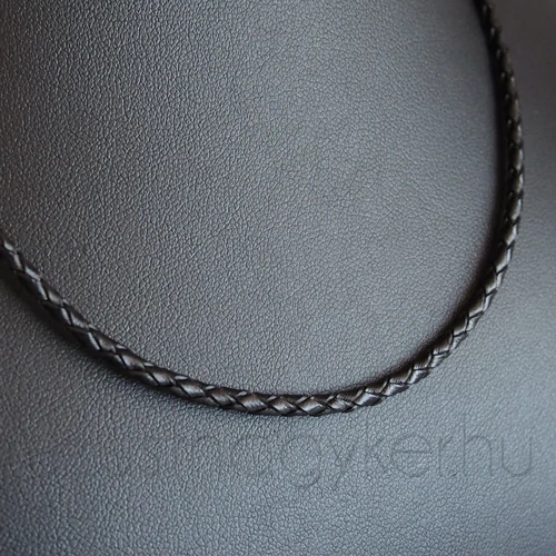 Unisex fonott bőr nyaklánc 70 cm - JALB05-70