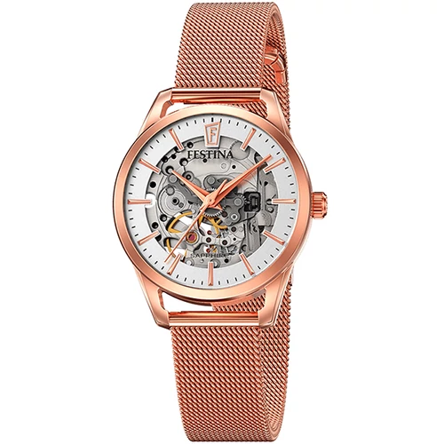 Festina női óra - F20539/1 - Skeleton Automatic