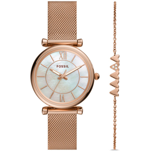 Fossil női óra + karkötő - ES5058SET - Carlie