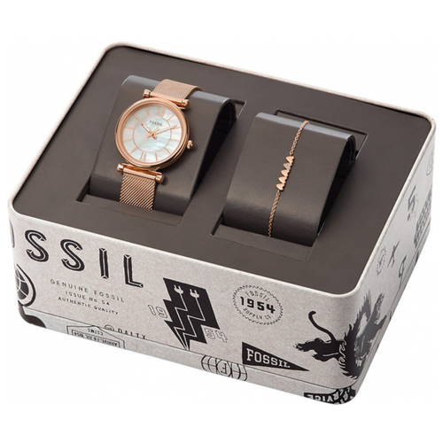 Fossil női óra + karkötő - ES5058SET - Carlie