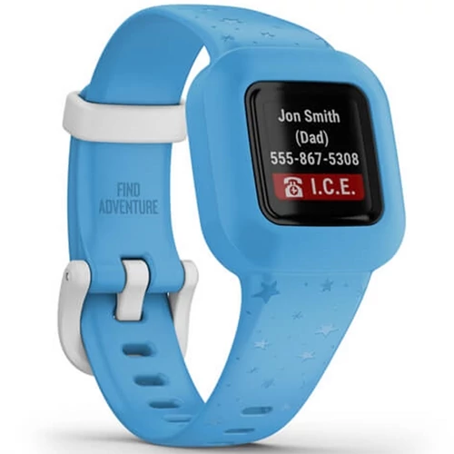 Garmin Vivofit Jr. 3 Kék csillagok állítható szíjjal - 010-02441-02