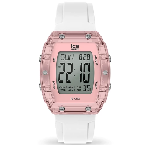 Ice-Watch női óra - 024566 - Ice Digit Boliday White Pink