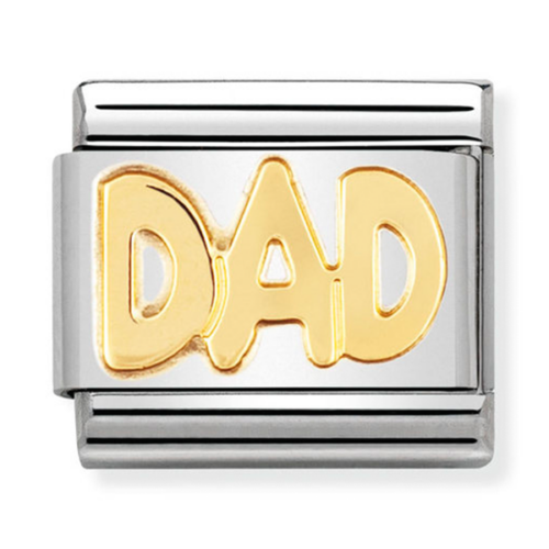Nomination arany 'DAD' charm - 030107/11