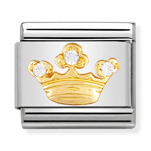 Nomination arany korona charm - 030308/12