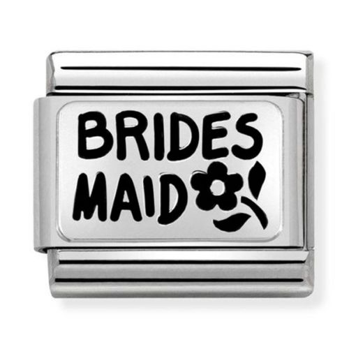 Nomination ezüst 'Brides Maid' charm - 330102/49